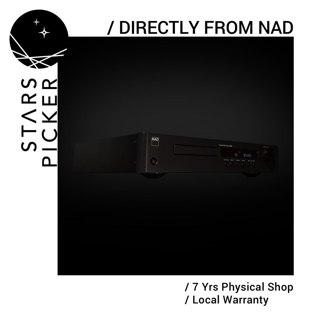 NAD C568 / C 568 - CD Player Transport Vacuum Fluorescent Display 24-bit high resolution Wolfson WM8741