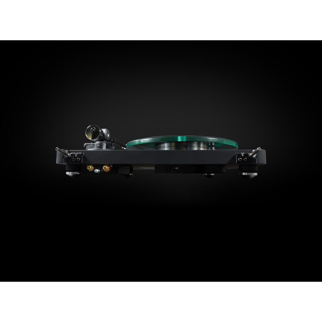 NAD C588 / C 588 - Turntable Vinyl Lp carbon fiber tonearm shaft Ortofon 2M Red cartridge Glass Plater