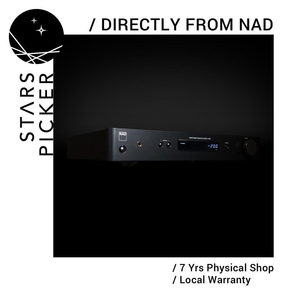 NAD C328 / C 328 - Integrated Amplifier DAC Bluetooth Hybrid Digital?? amp Hypex UcD