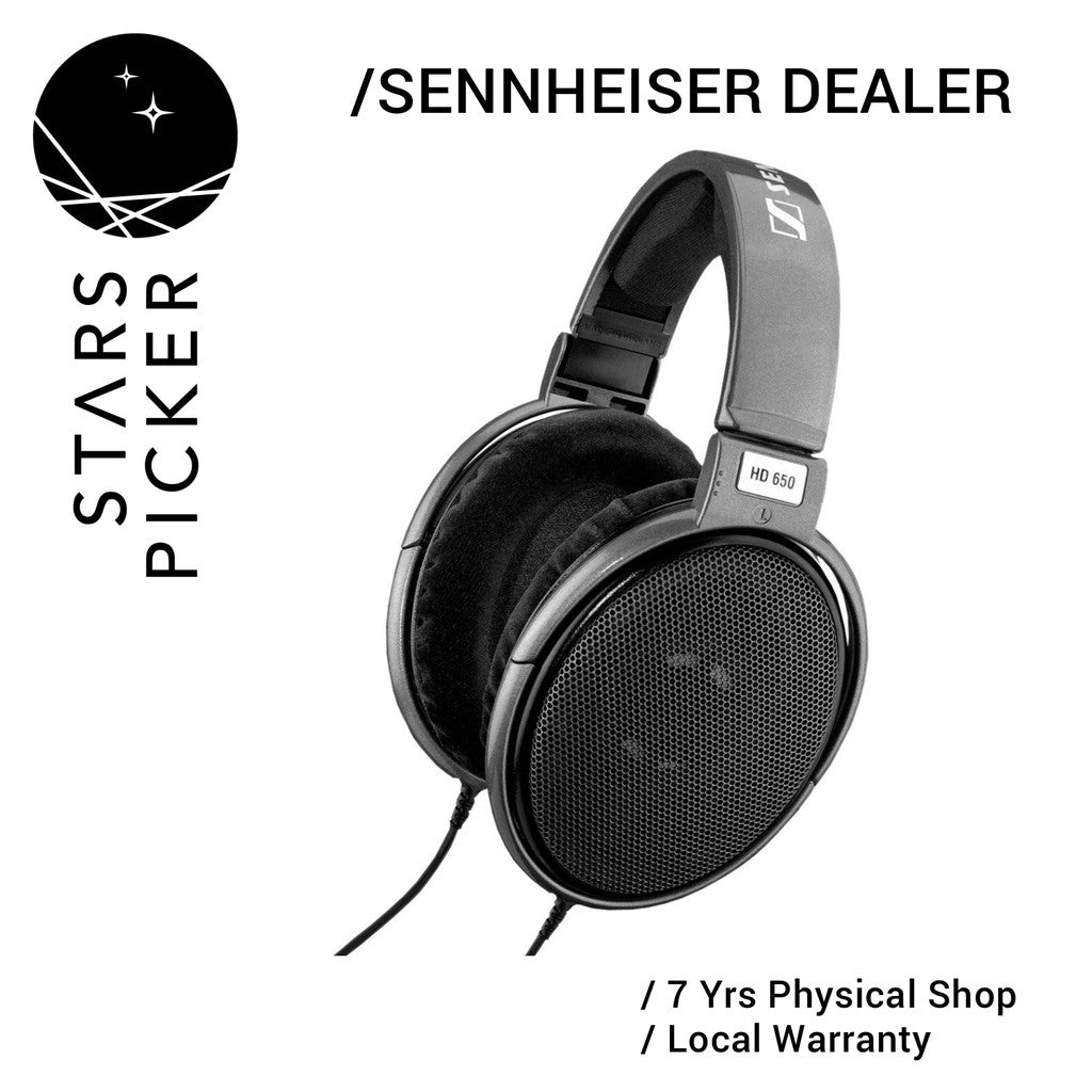 Sennheiser HD650 / HD 650 Open Back Audiophile Headphone