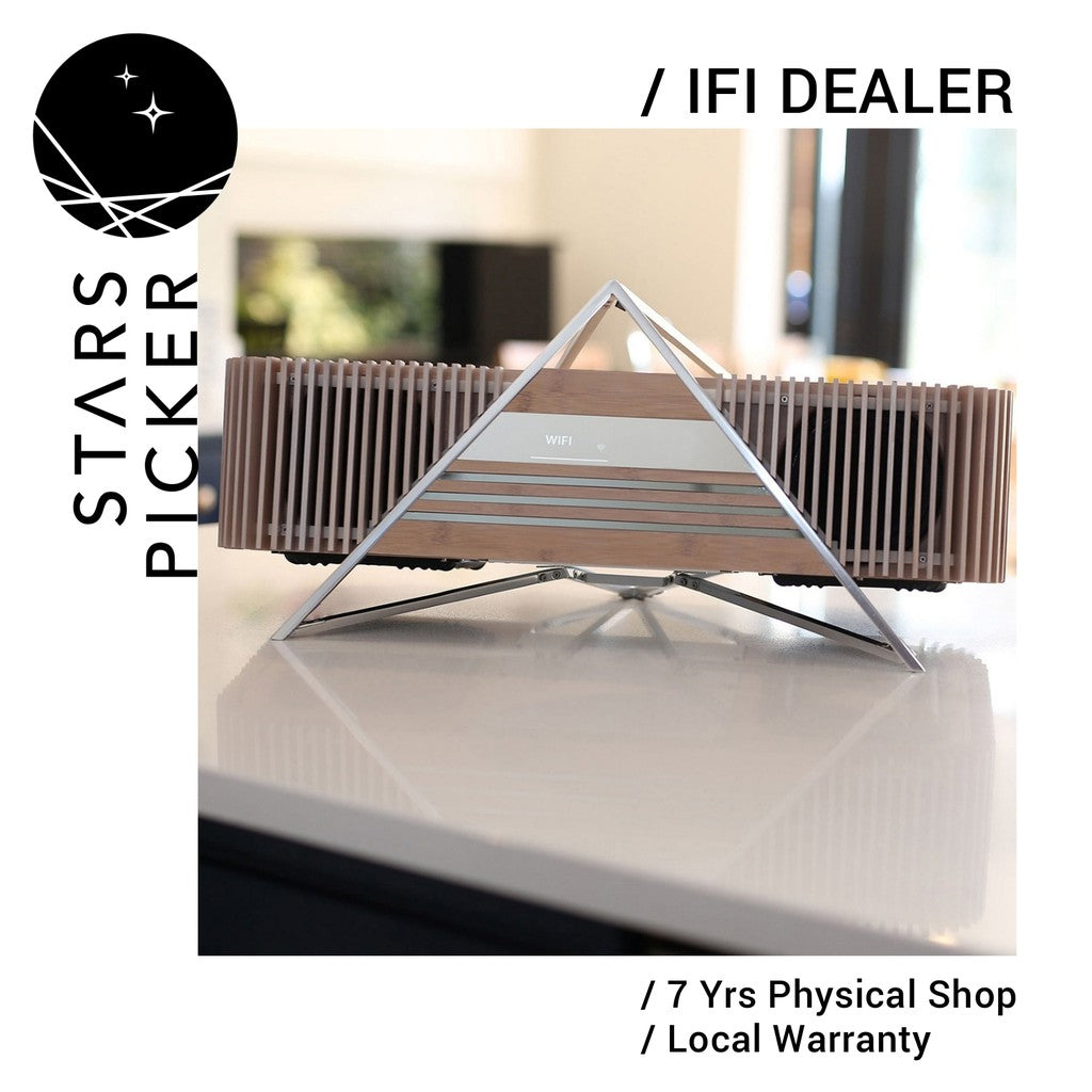 iFi Audio AURORA - All-in-one Wireless Music Speaker System Bluetooth 5.0 Qualcomm aptX HD / LDAC / HWA