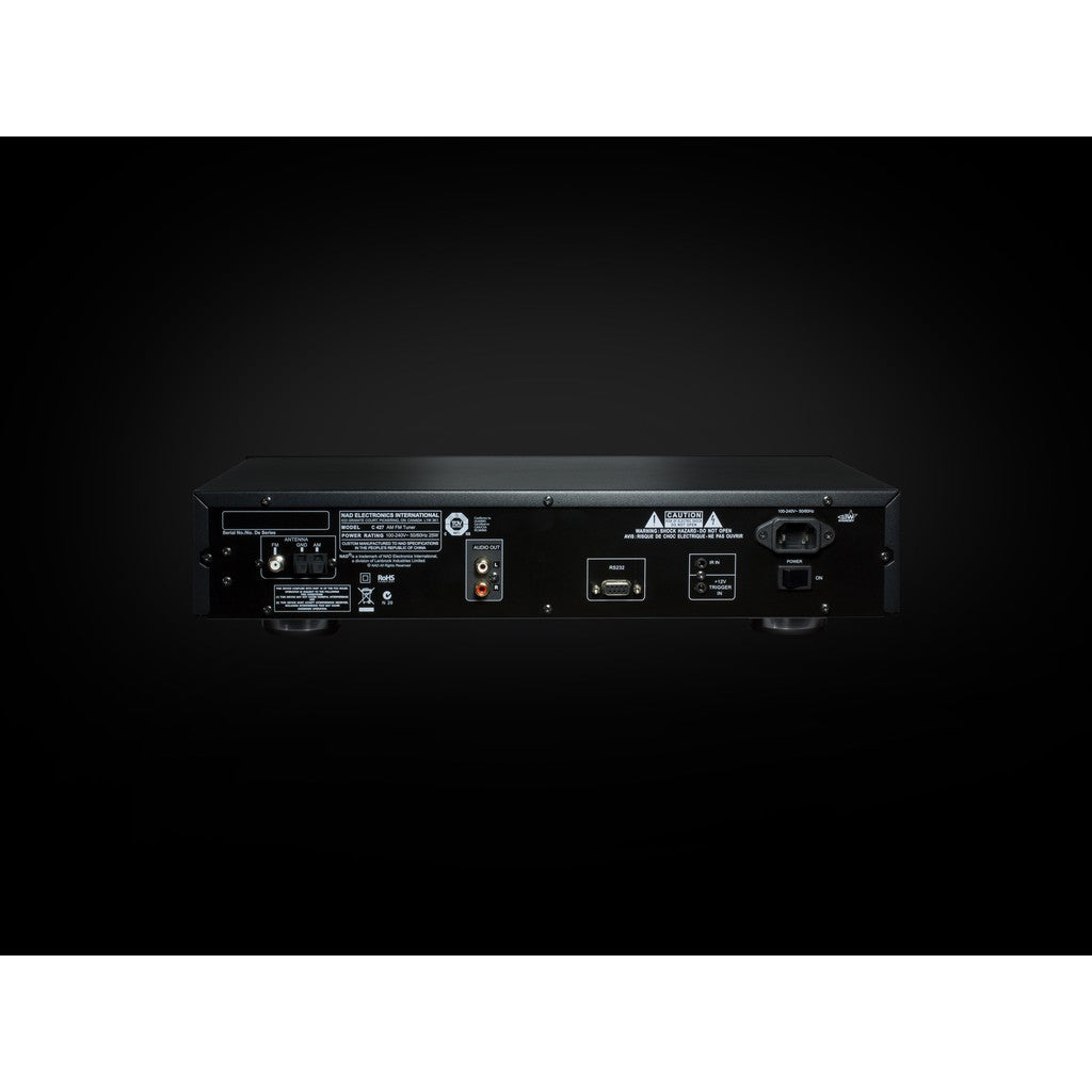NAD C427 / C 427 - Tuner Stereo AM FM Auto search FM Mute 40 programmed radio presets IR Remote Control