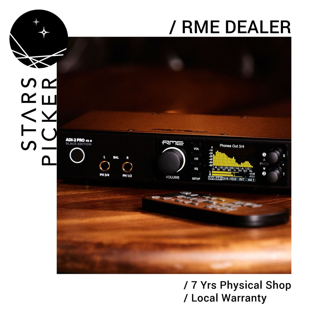 [PM for Stock] RME ADI-2 Pro FS R Black Edition - Desktop DAC Amplifier 2-Channel high-end AD/DA Converter German Engineering