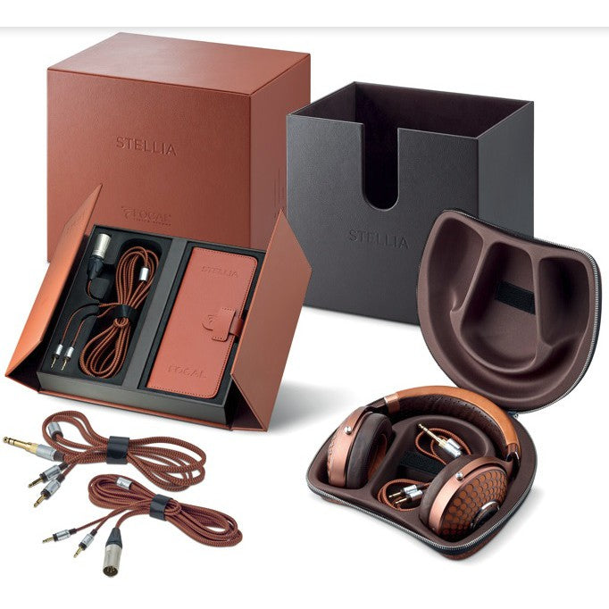 Focal STELLIA (Made in France) Hi-Fi Closed-back Headphones with M-shaped pure Beryllium Dome