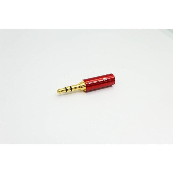 Pentaconn NBP1-13-003GM NBP1-13-003RD 3 Pole 3.5mm OFC Straight Plug