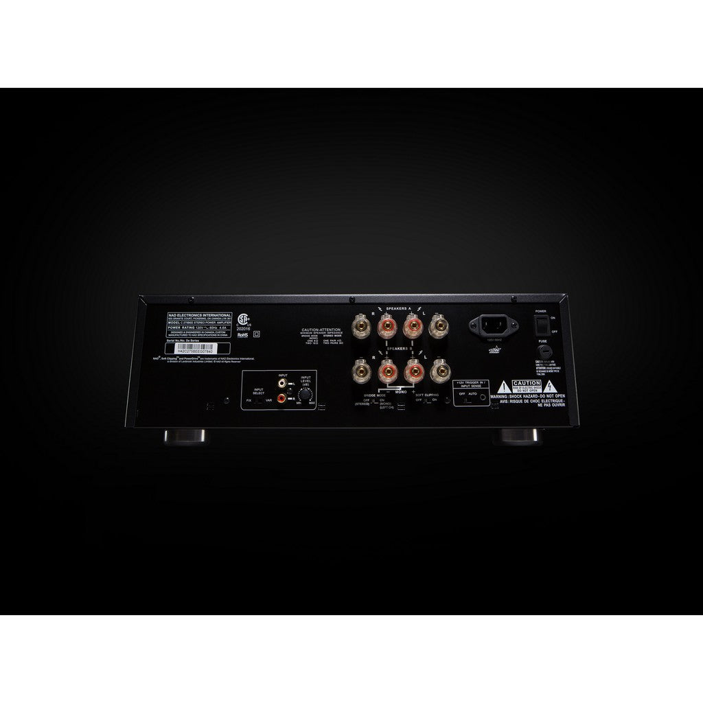 NAD C275 BEE / C 275 BEE - Power Amplifiers Class AB ATOLogic circuit PowerDrive?? circuit topology