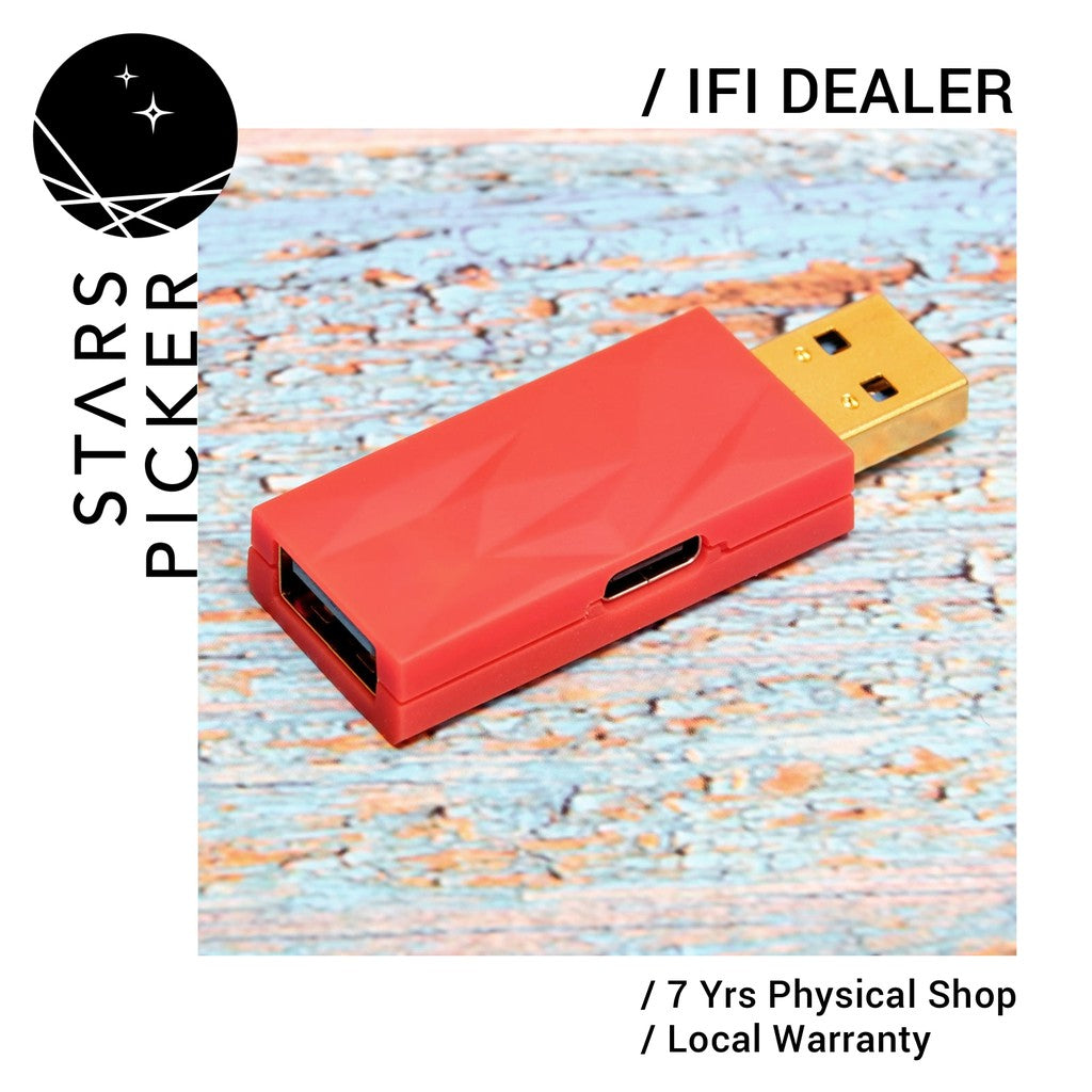 iFi audio iDefender+ iDefender + | Protect against Ground Loop Noise & Noisy USB power