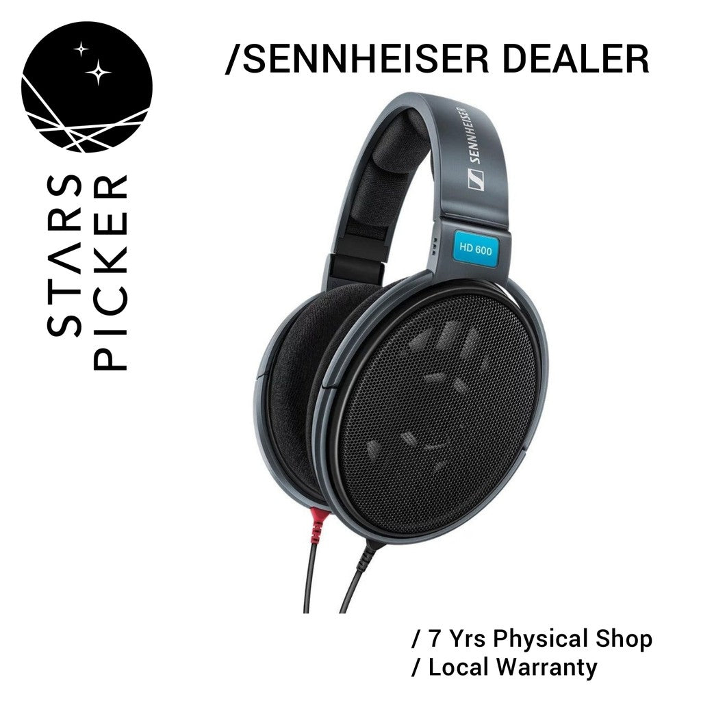 Sennheiser HD600 Audiophile-Grade Open Back Headphone