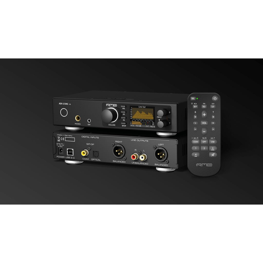 [PM Best price] RME ADI-2 DAC FS (ESS ES9028Q2M) - Desktop DAC Amplifier Ultra-Fidelity PCM/DSD 768 kHz DA Converter German Engineering