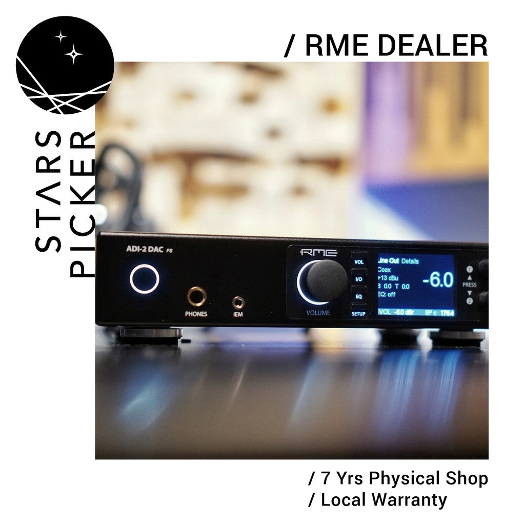 [PM Best price] RME ADI-2 DAC FS (ESS ES9028Q2M) - Desktop DAC Amplifier Ultra-Fidelity PCM/DSD 768 kHz DA Converter German Engineering