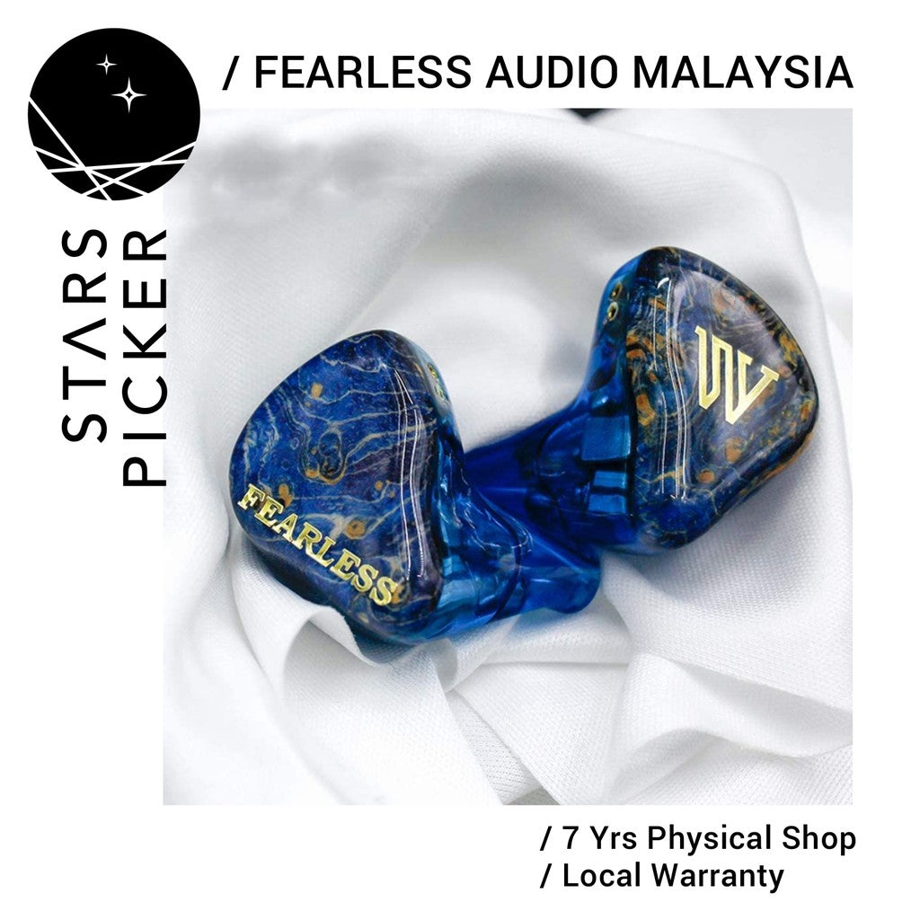 [PM best price] Fearless Audio S5T / S5Turbo - Custom IEM Earphone / Universal 5BA Drivers with Detachable Cable