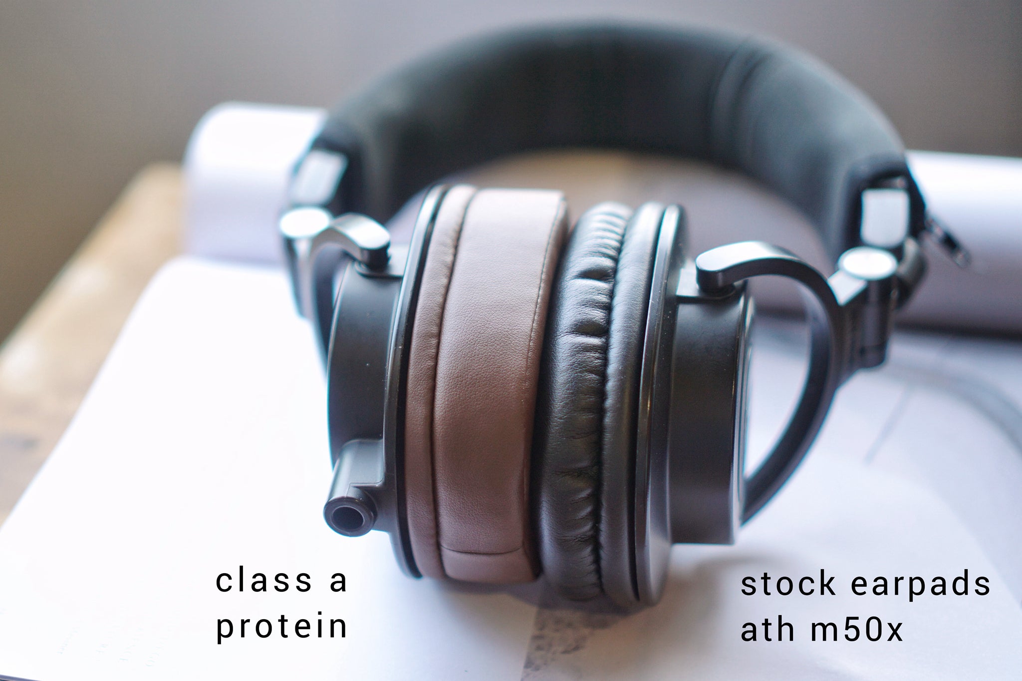 (Class A Protein) Audio Technica ATH M series / M20X / M30X / M40X / M50X / MSR7 Earpads | 3rd party Earpad