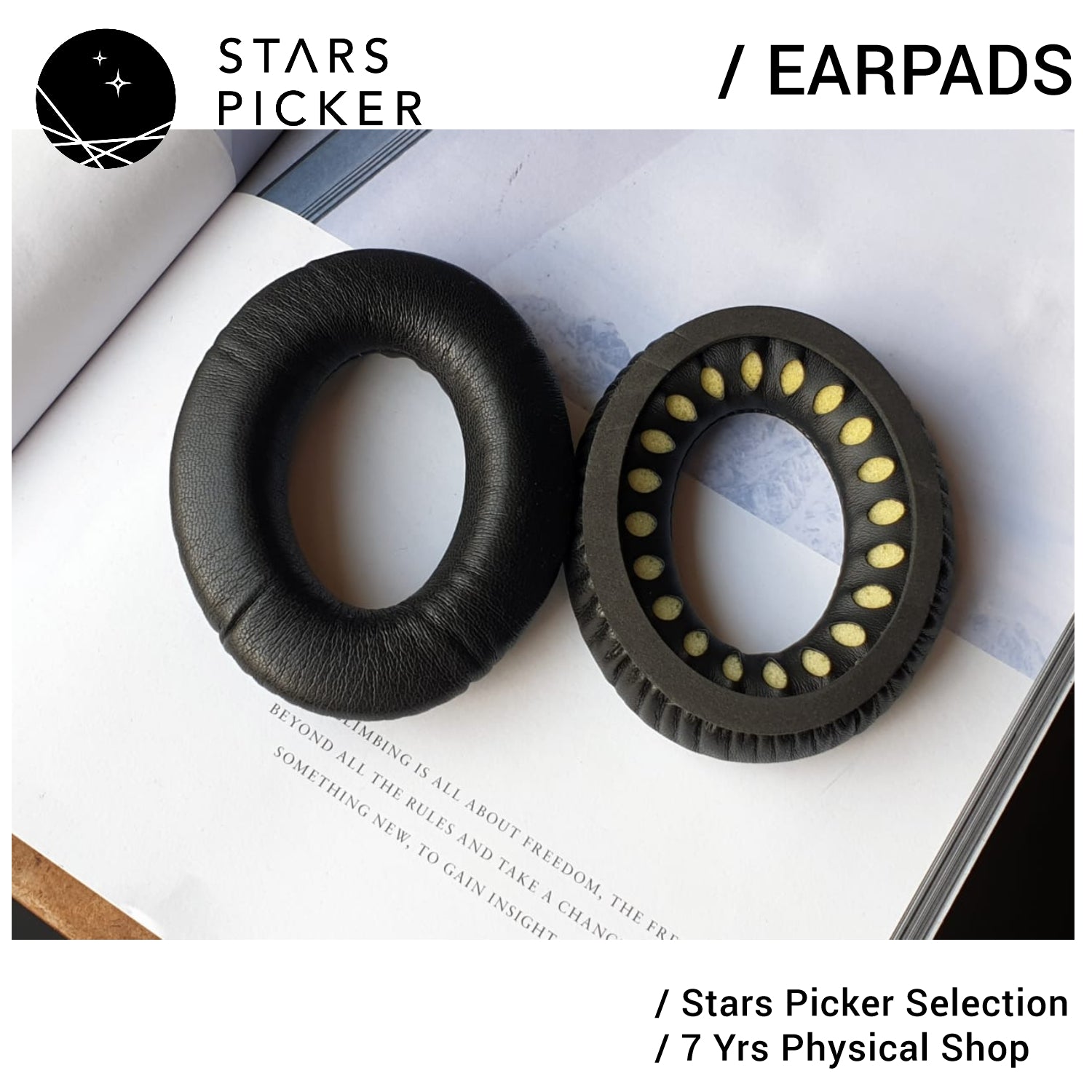 (Class A Protein) 3rd Party Replacement Earpad for Bose QC35 / QC35ii / QC25 / QC15 / AE2 Ear pad (with foam disk)