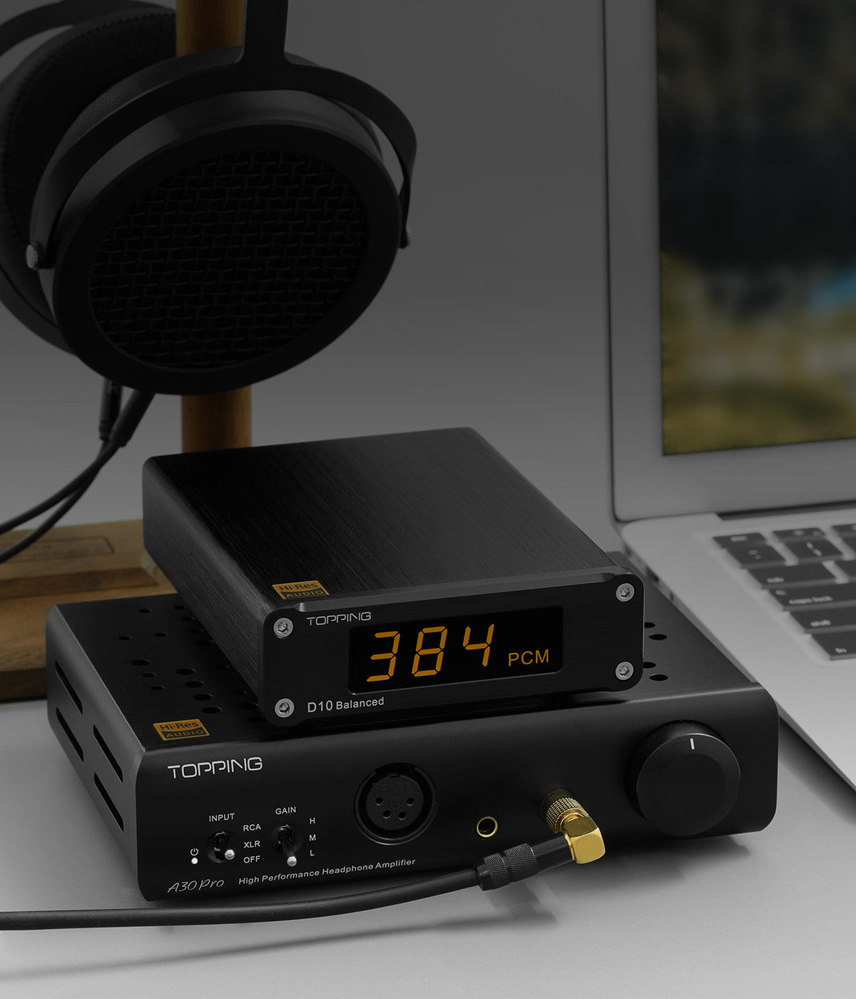 [Display Unit Clearance] Topping D10 Balanced - Desktop Balanced USB DAC PCM384 DSD256 Hi-Res Audio