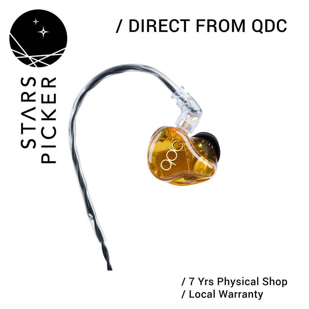QDC 8SL / 8CL (Live) - IEM Earphone 8 Balanced Armature Custom IEM In-Ear Monitor Earphone