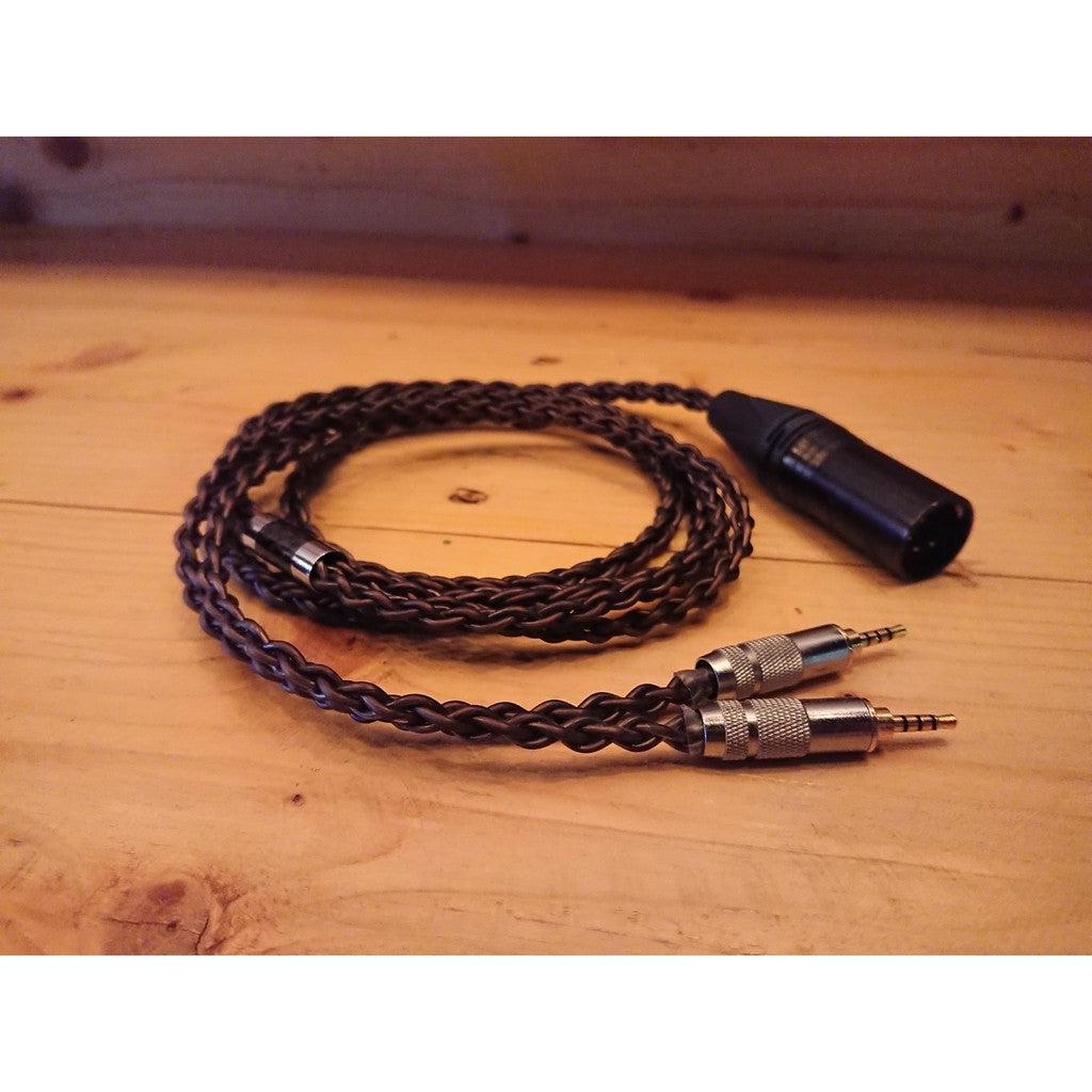 (NO Ready Stock) Uranus HP-4C 7N Deep Cryo OCC Copper - Headphone Replacement Upgrade Cable