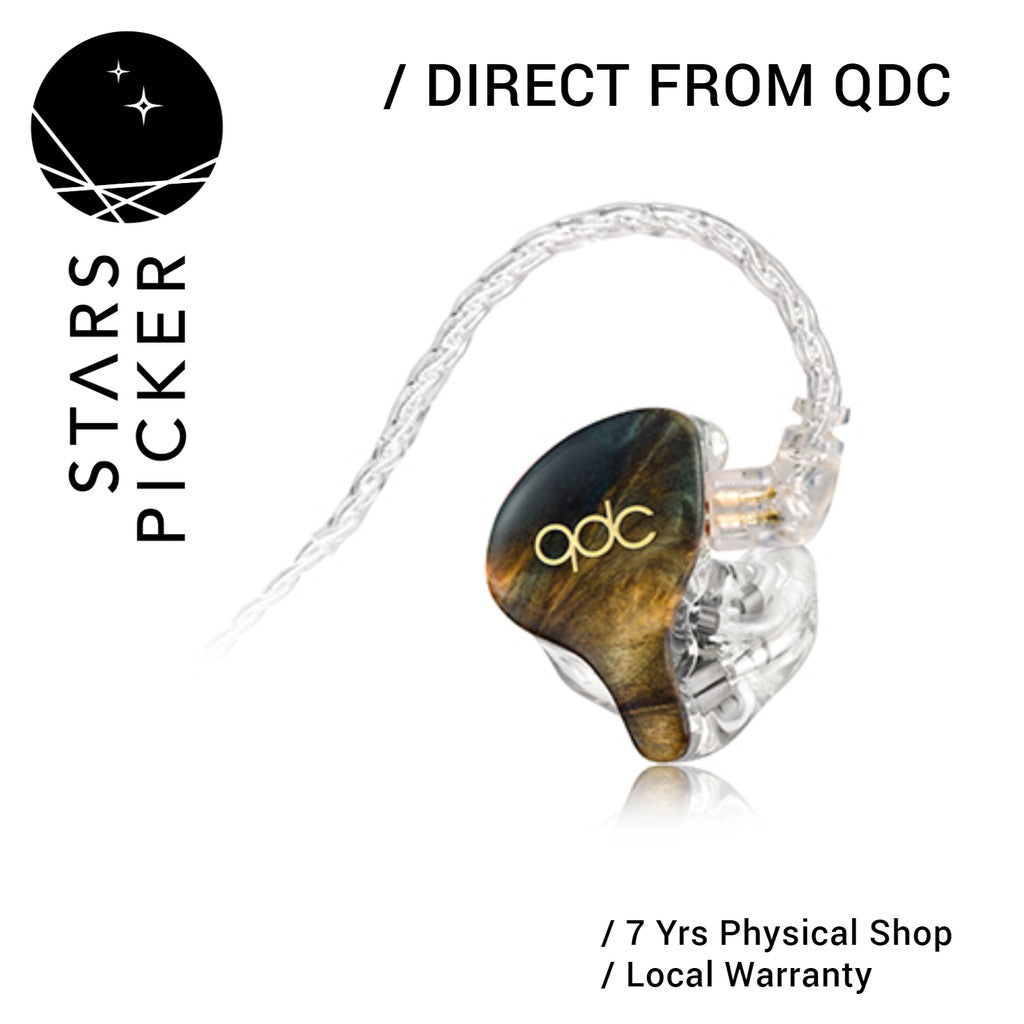 QDC 5SH / 5CH (HIFI) 5 Balanced Armature Custom IEM In-Ear Monitor
