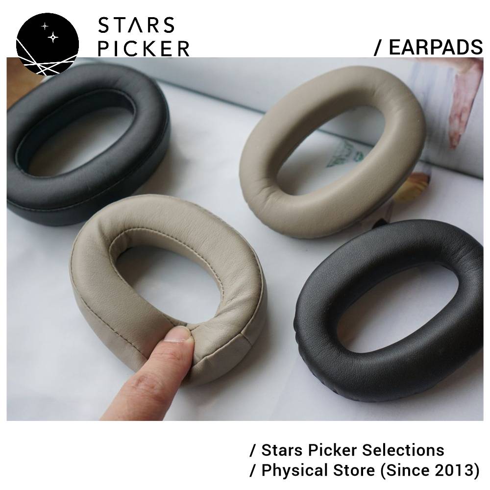 (Class A / B Protein) Sony WH-1000XM2 MDR-1000X 3rd party Protein Leather Aftermarket Replacement Earpads