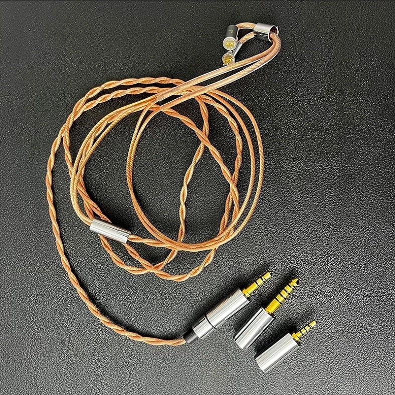 EPZ DP5 - OCC Copper Upgrade Cable for IEM Earphone with Interchangeable Plug