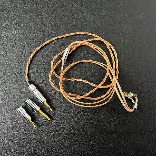 EPZ DP5 - OCC Copper Upgrade Cable for IEM Earphone with Interchangeable Plug