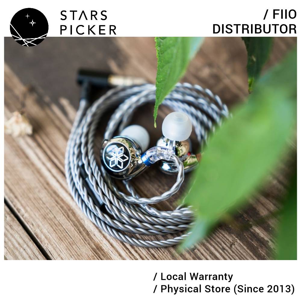 FiiO FD11 (2023) Hi-Res 10mm Carbon-based Diaphragm Dynamic Driver IEM Earphone