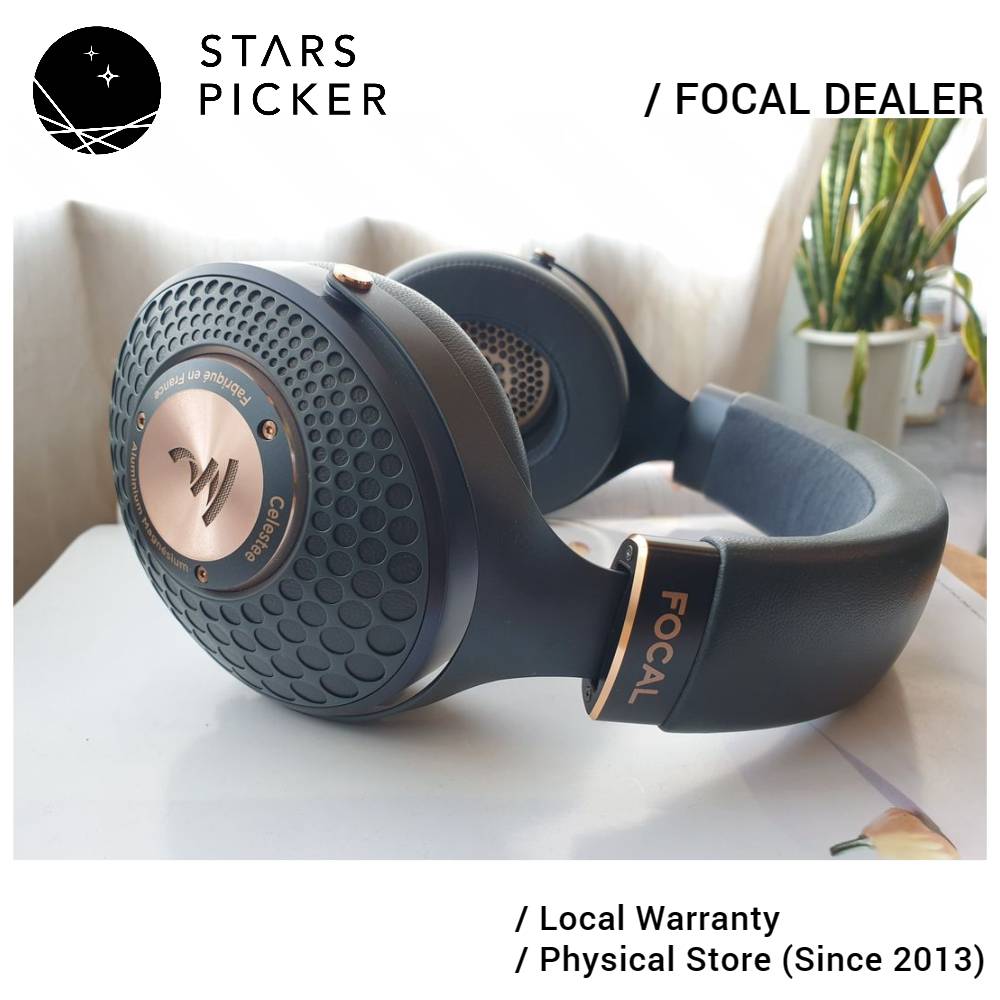 [PM best price] Focal Celestee - High-end Closed-Back Headphone 40mm Aluminium Magnesium M-shaped Dome Speaker Driver