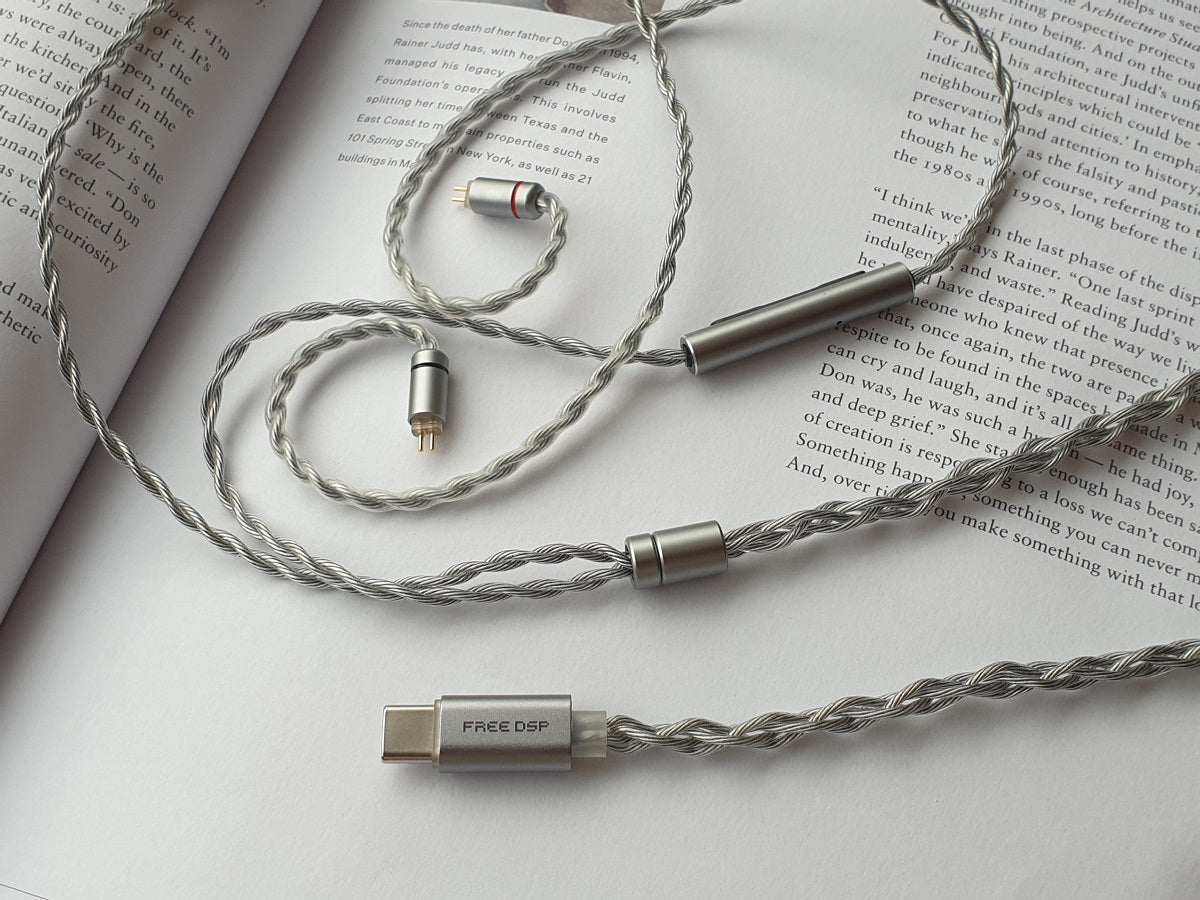 Moondrop FREE DSP - USB-C Headphone Upgrade Cable with 0.78mm CM 2Pin Connector