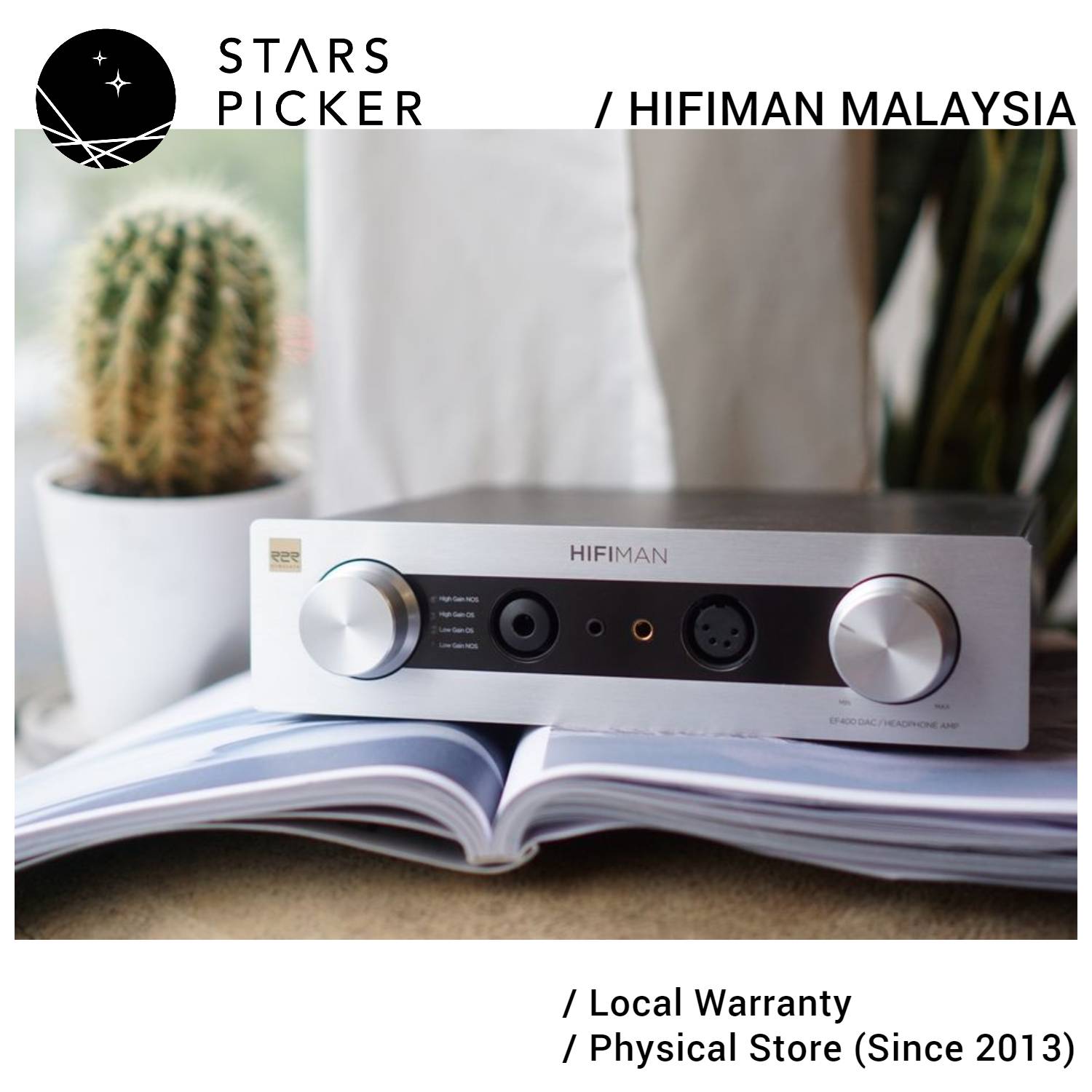 HIFIMAN EF400 - Balanced Desktop USB HIMALAYA R2R DAC Amplifier 2022 VGP Gold Technology Award