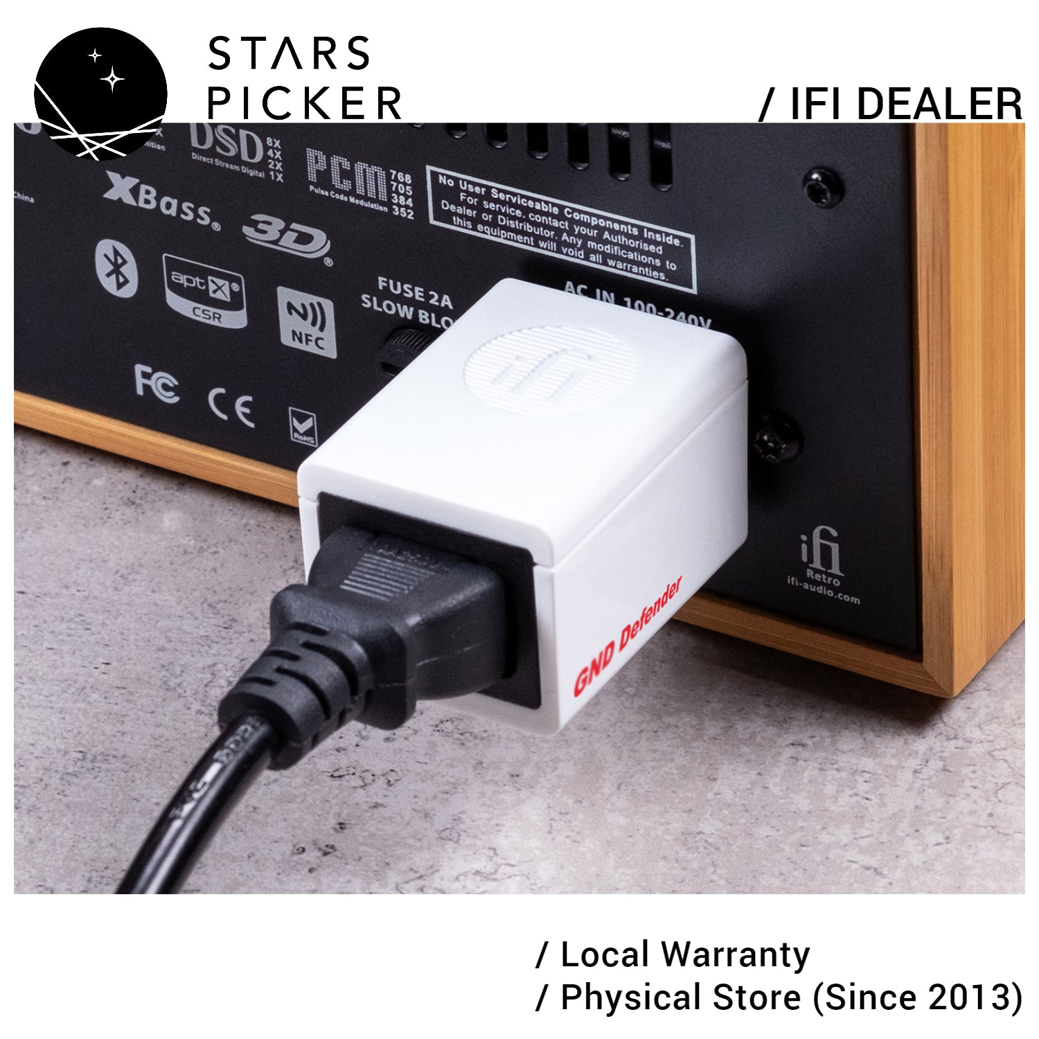 iFi audio GND Defender - Eliminates ground loops that cause audible speaker hum