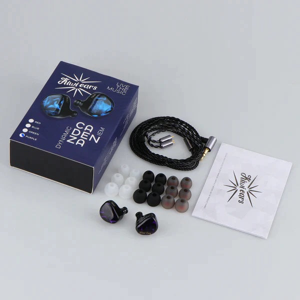 Kiwi Ears Kiwiears CADENZA - 10mm Beryllium Dynamic Driver In-ear Monitor IEM Earphone