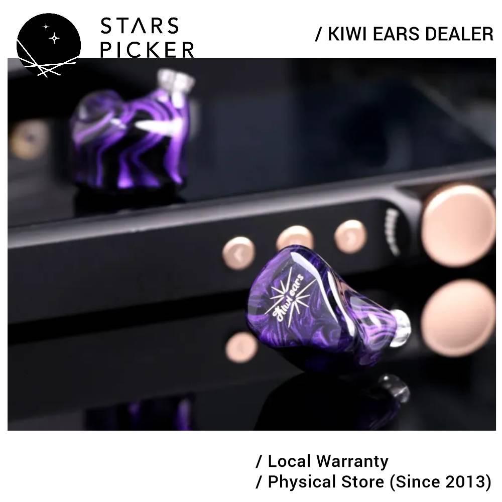 Kiwi Ears Kiwiears QUARTET - 2DD+2BA Hybrid In-ear Monitor IEM Earphone
