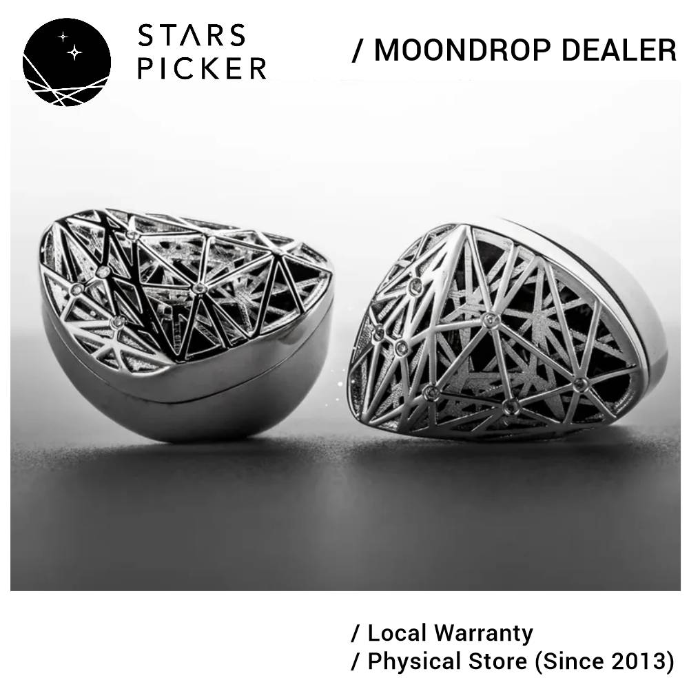Moondrop BEAUTIFUL WORLD 雪月花 Limited Edition Super-Flagship Dynamic IEM In-ear Monitor Earphone