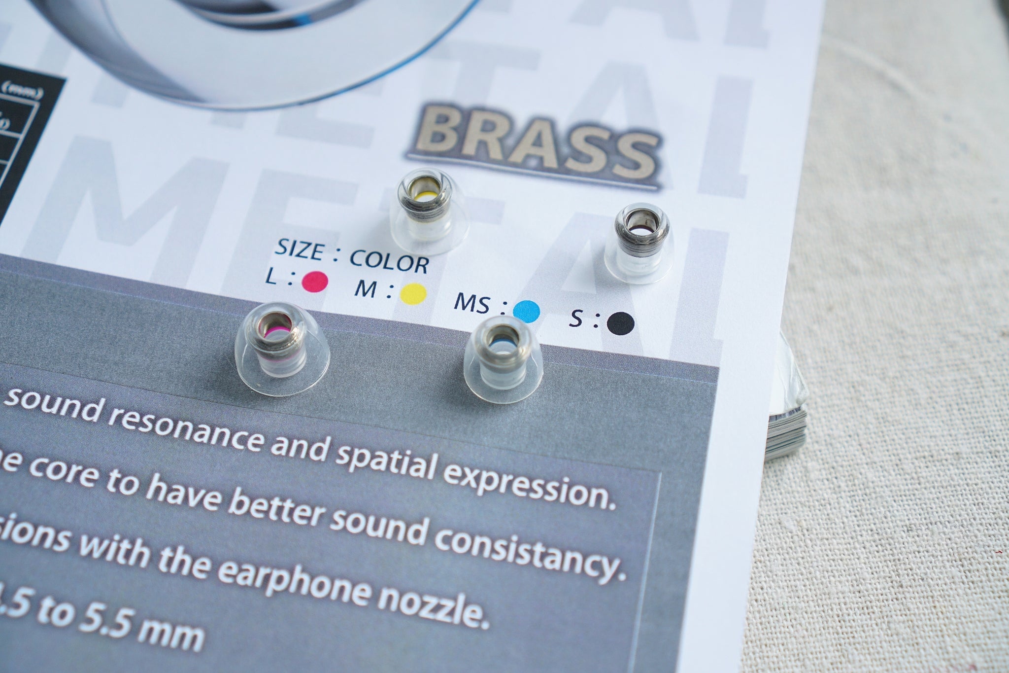 Pentaconn Coreir Eartips | Bring the Metal