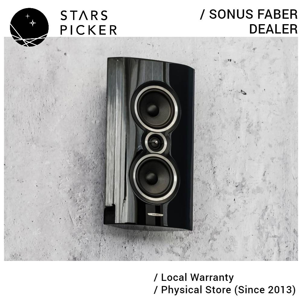 Sonus Faber SONETTO WALL - Passive 2-way On-Wall Speaker with Passive Radiator Design