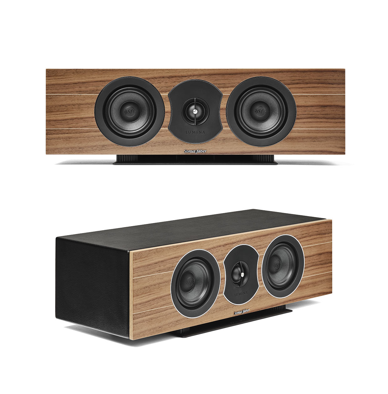 Sonus Faber LUMINA CENTER I - Passive 2-Way Central Channel Horizontal Speaker System with Vented Box Design