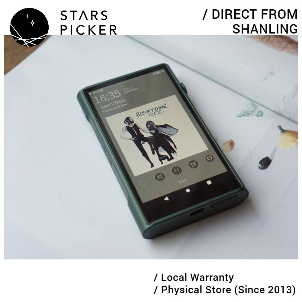 Shanling M6 Ultra Hi-Res Open Android Portable Music Player DAP AKM AK4493SEQ Quad DAC 4.4mm BAL MQA 32bit 768k DSD512