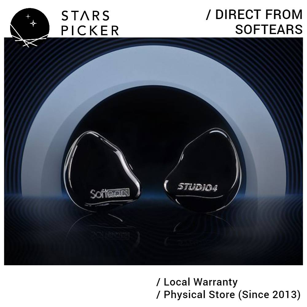 Softears STUDIO4 - Studio 4 Studio Series Professional In-ear Monitor IEM Earphone