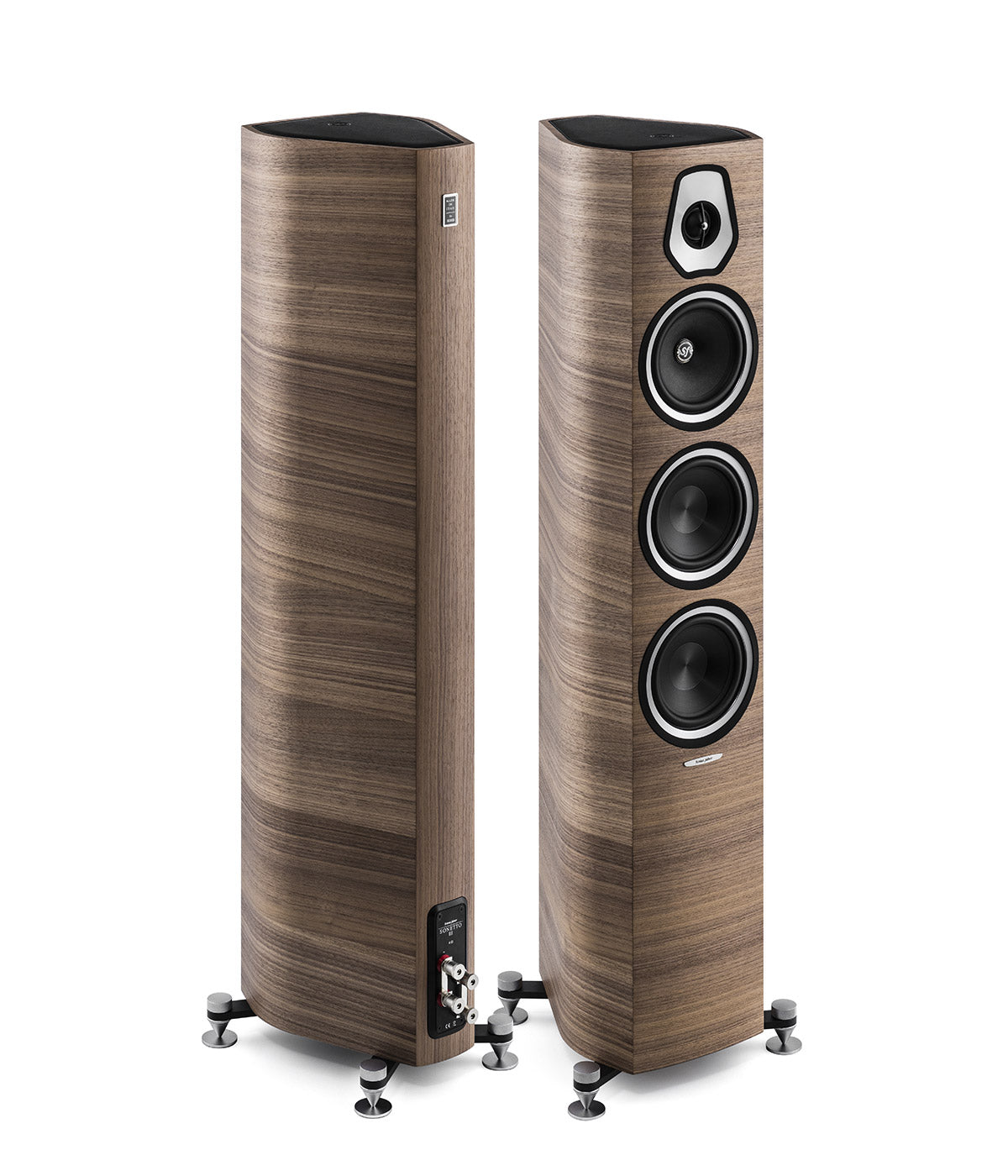 Sonus Faber SONETTO III - Passive 3-way Floorstanding Loudspeaker System with Vented Box Design