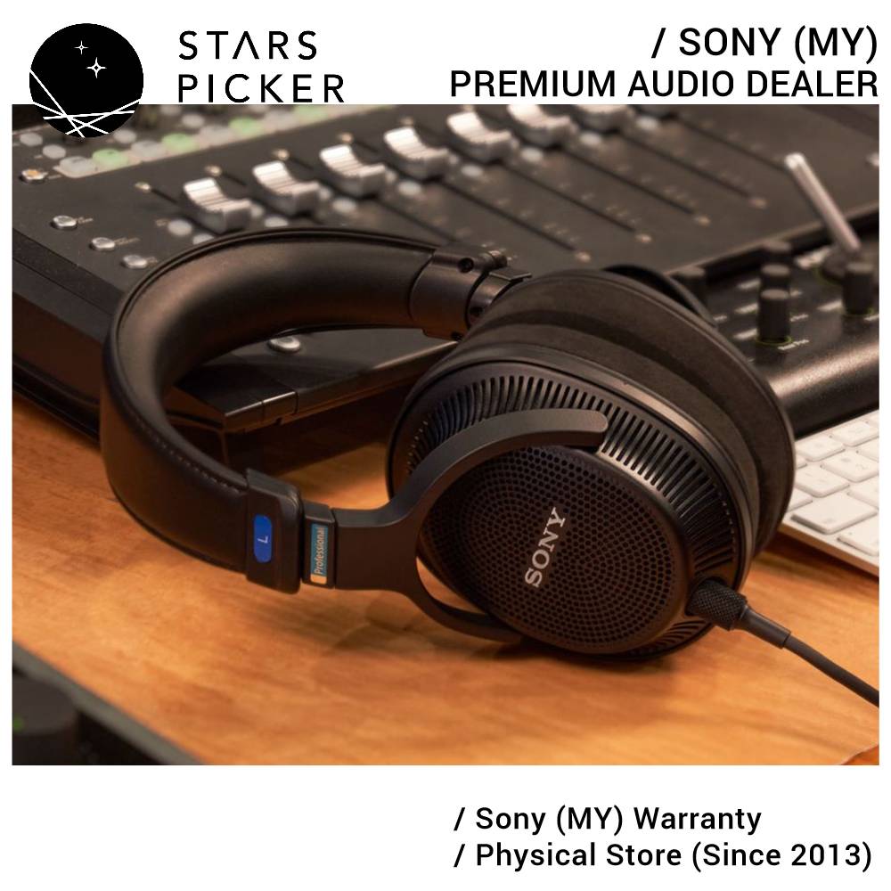 SONY MDR-MV1 - 40mm Dynamic Driver Open Back Headphones Studio Monitor Mixing Mastering