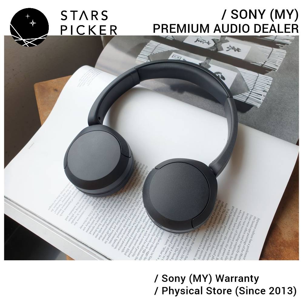 Sony WH-CH520 Bluetooth Wireless Closed Back Headphones 50 hours battery life 30mm Dynamic Driver BT version 5.2