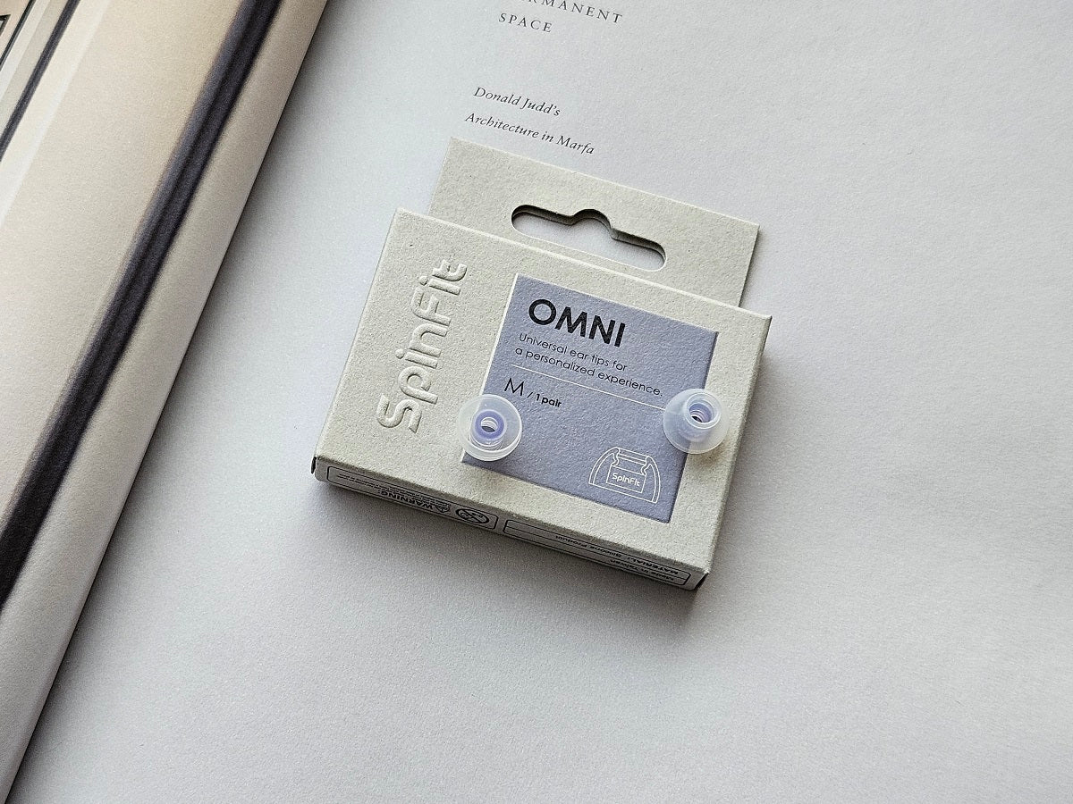 Spinfit OMNI / CP360 V2 - Medical Grade Silicon Eartips TWS True Wireless Earphones CP360V2 Gen 2 (1/2 Pairs)