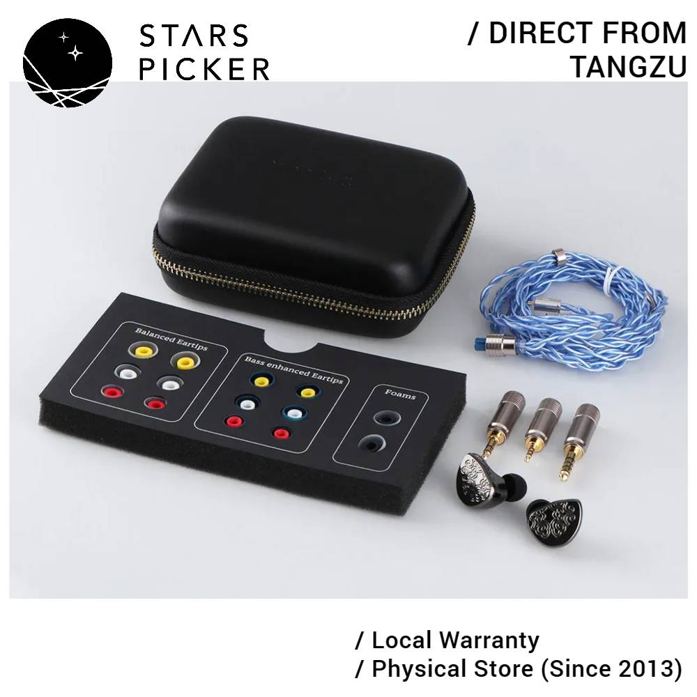 Tangzu x HBB ZETIAN WU Heyday Edition - 14.5mm Planar Driver IEM Earphone Collab HawaiiBadBoy