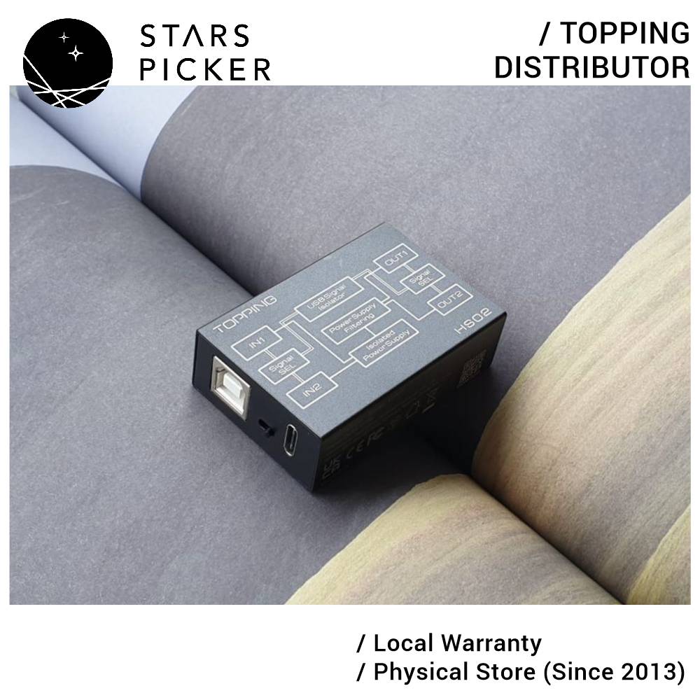 Topping HS02 USB2.0 High Performance Audio Isolator >1500KVRMS