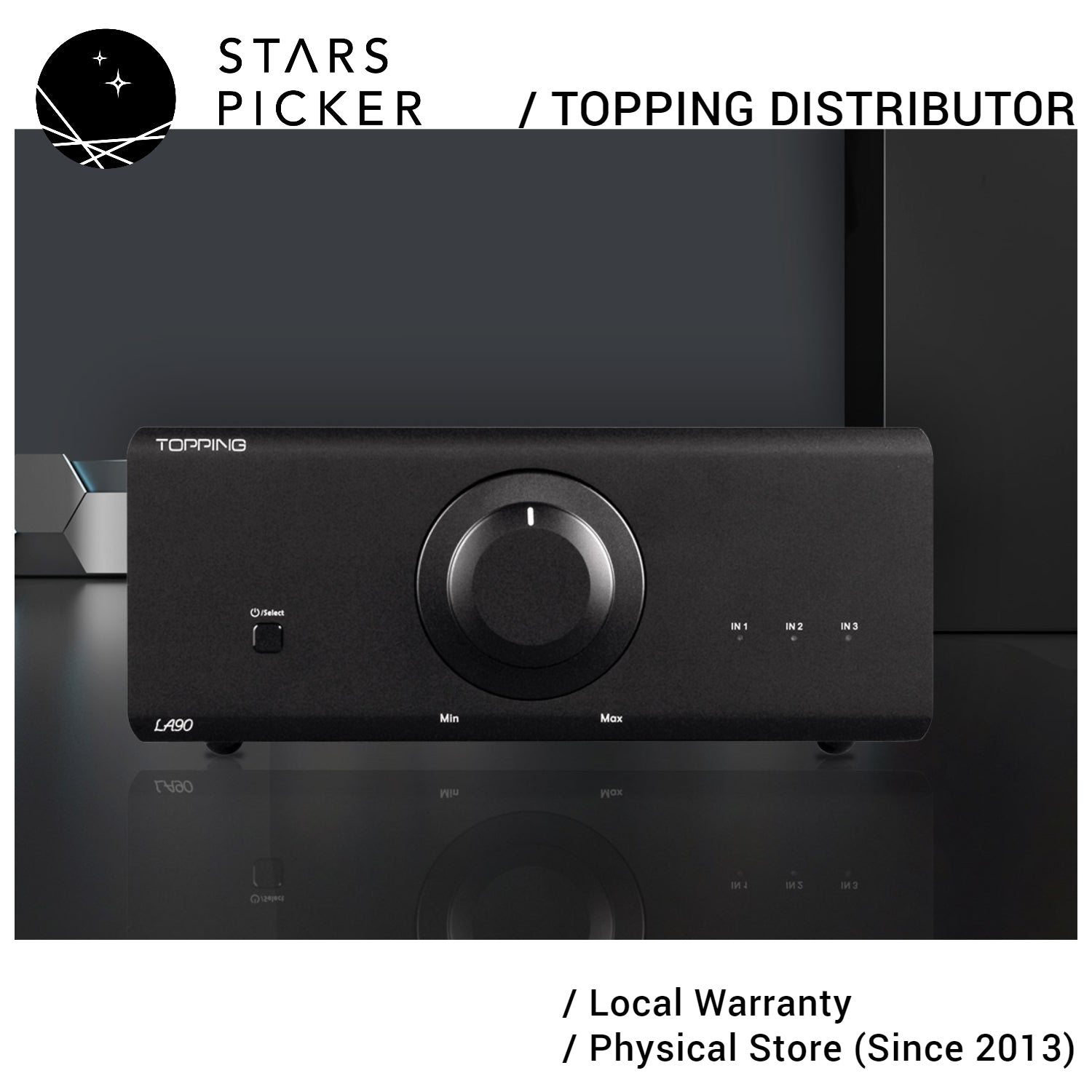 [Demo Unit Clearance] Topping LA90 Ultra-high Performance Power Amplifier (Stereo / MONO mode)