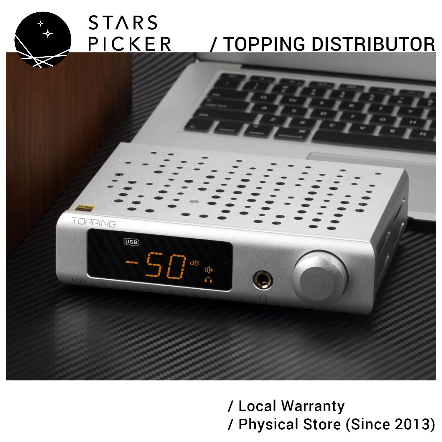 [5% off] Topping MX5 All in One DAC Headphone Amplifier 70Wx2 Power Amplifier