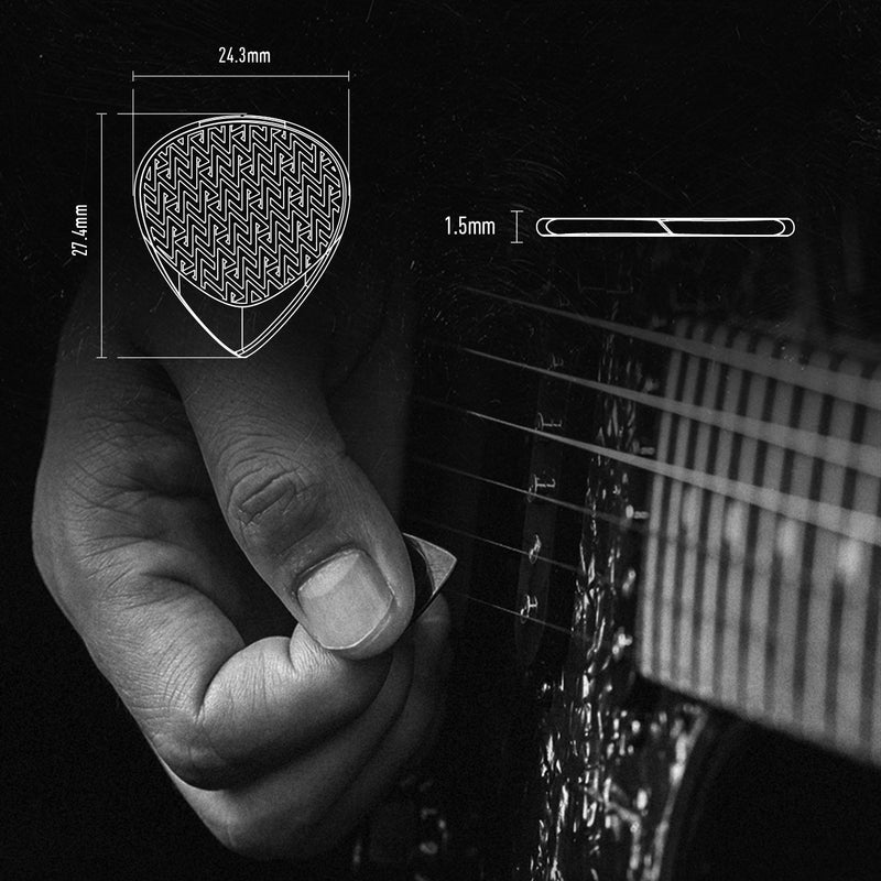 NF ACOUS Flying Fish Artisan Guitar Picks 1.5mm