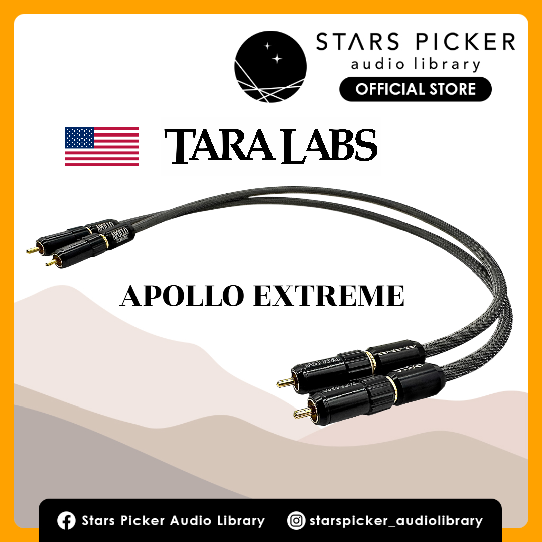 Tara Labs Apollo Extreme RCA & XLR Interconnect Cable | Made in USA |