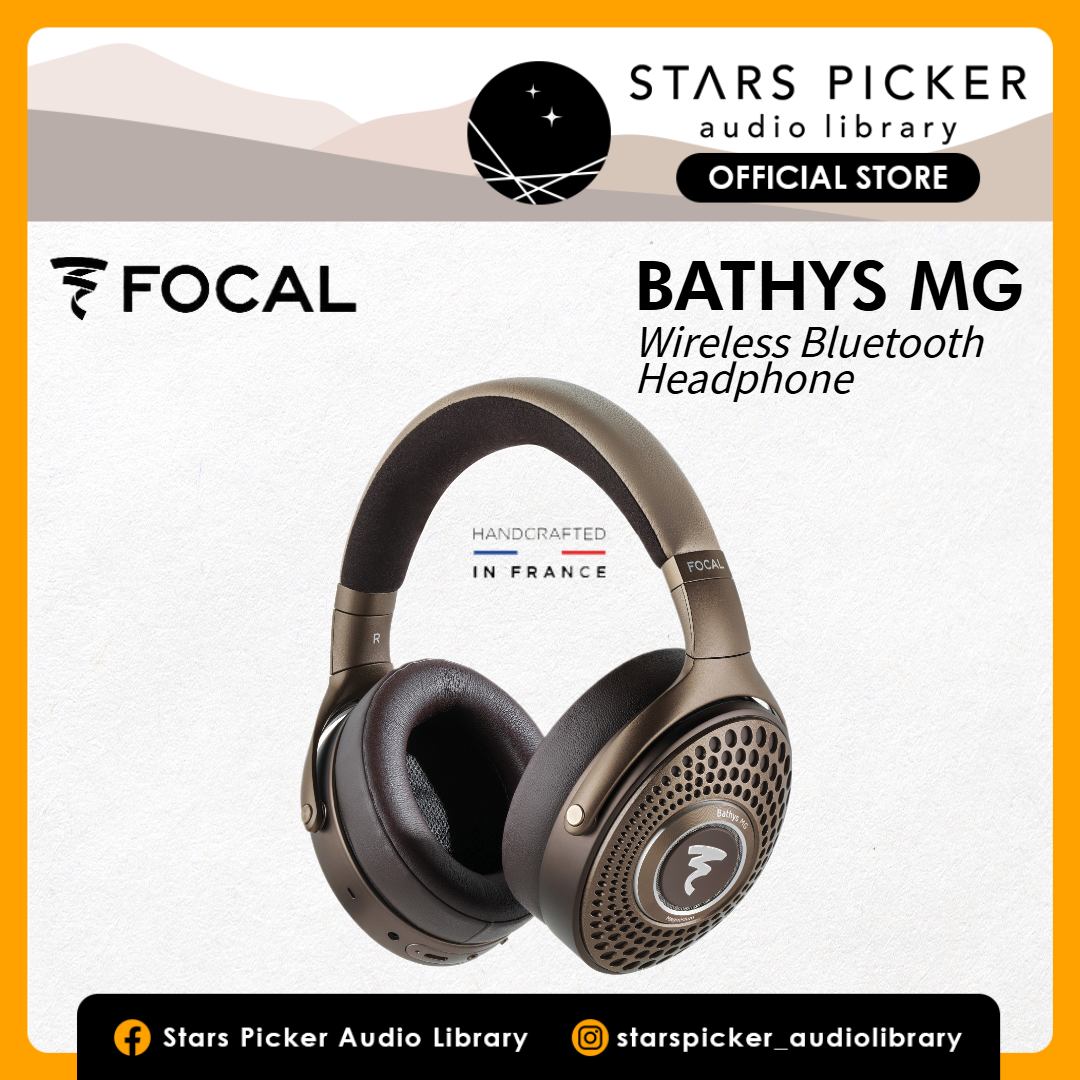 Focal Bathys MG Wireless Bluetooth Audiophile Headphones