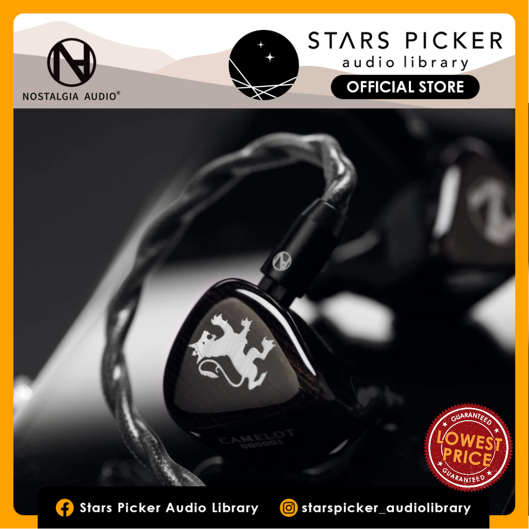 Nostalgia Audio Camelot Tribrid Design 10 Drivers IEM Earphone