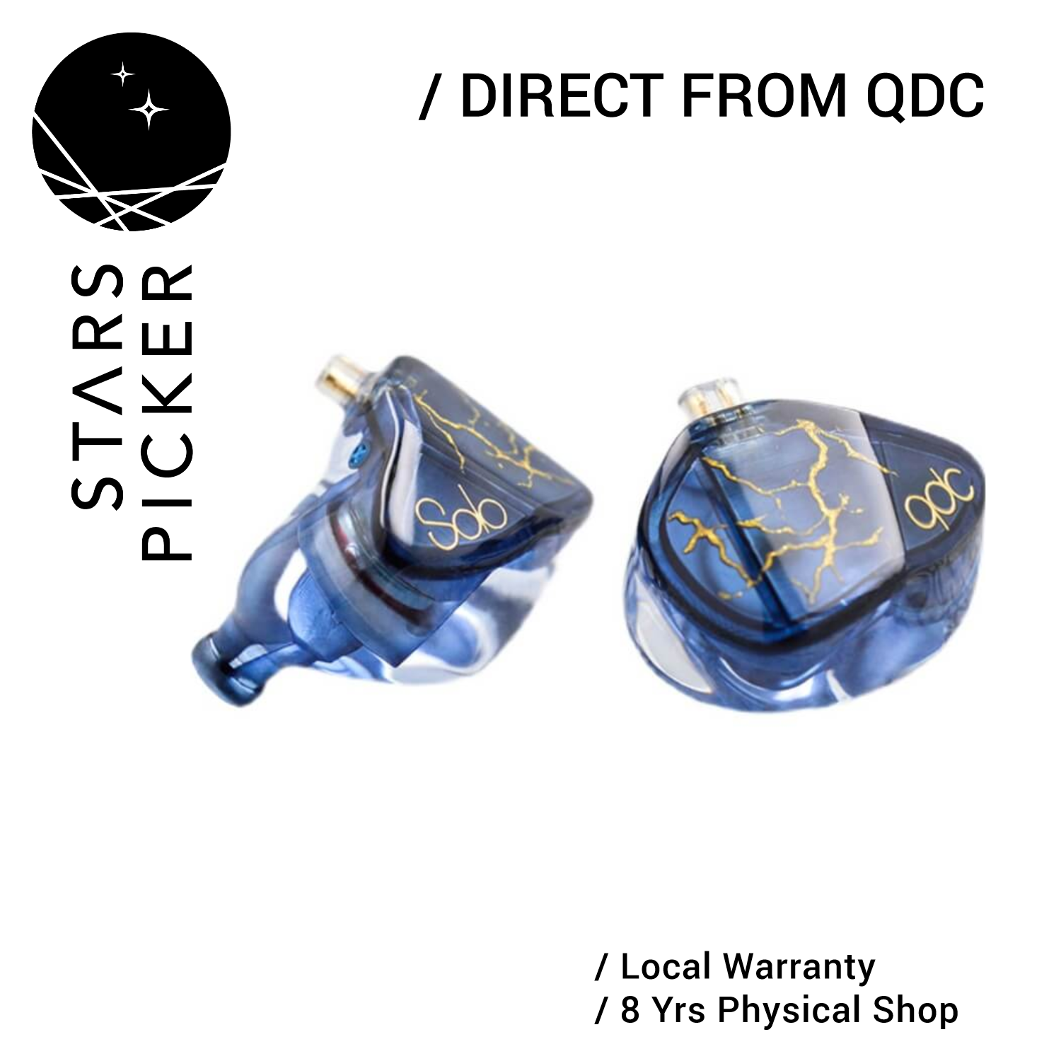 QDC Dmagic Solo Single Dynamic Driver In-Ear Monitors